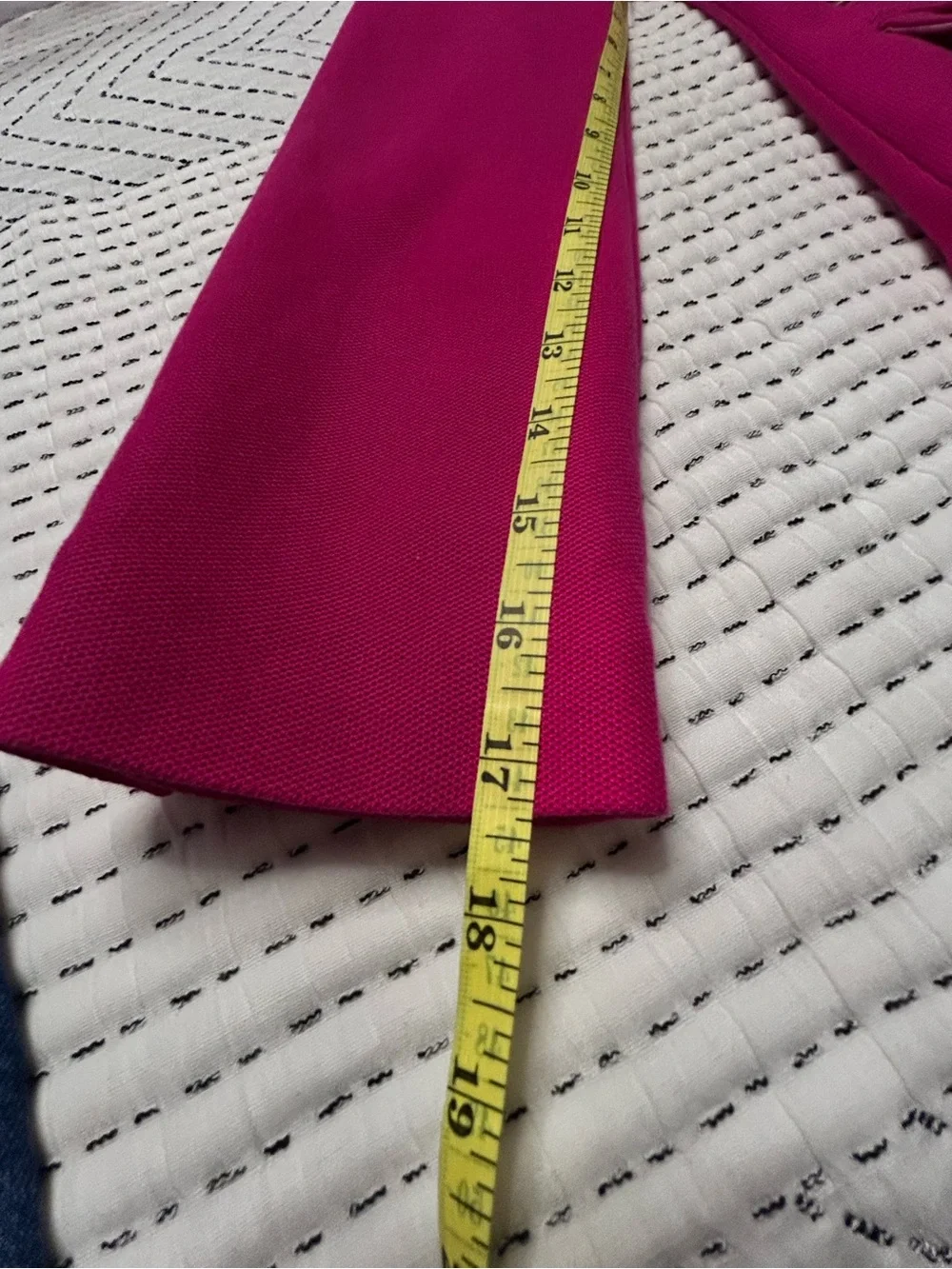 Chico's Fuchsia Zip-Accent Tailored Blazer
